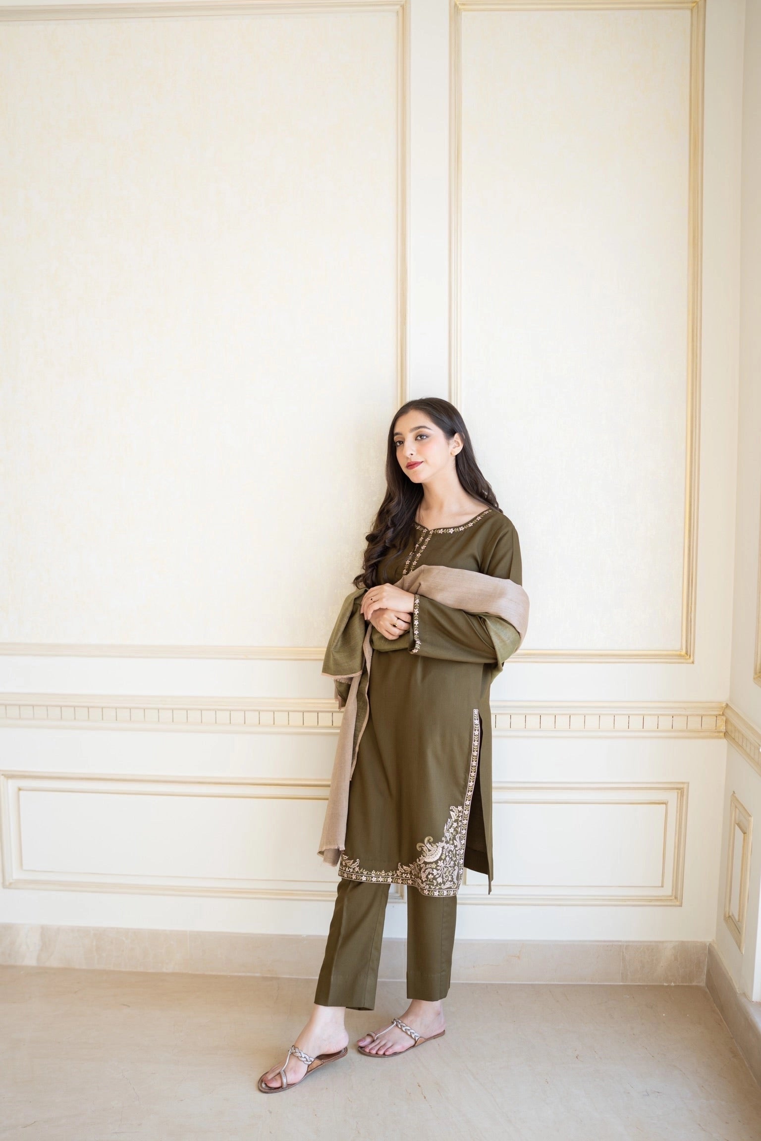 ZARA SHAH JAHAN - 3PC LAWN EMBROIDERED