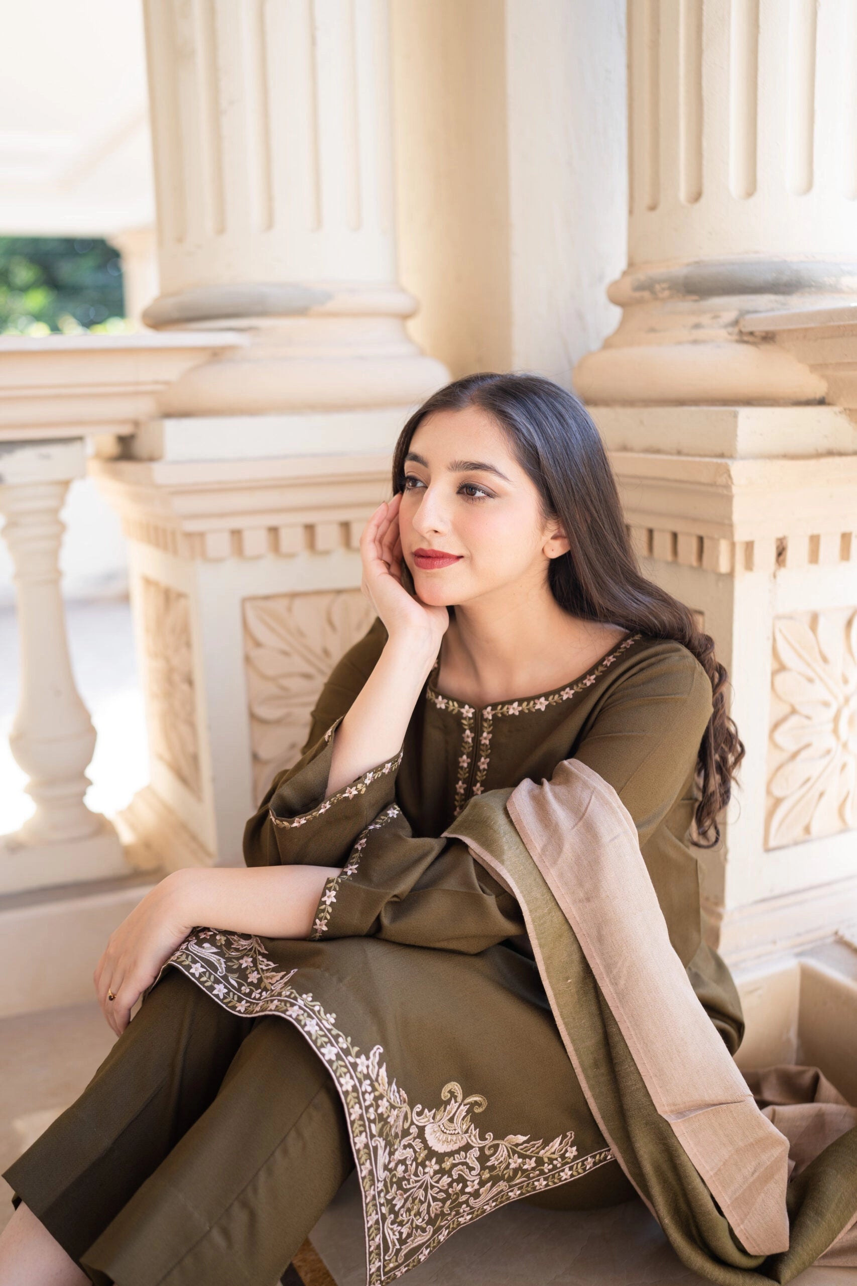 ZARA SHAH JAHAN - 3PC LAWN EMBROIDERED