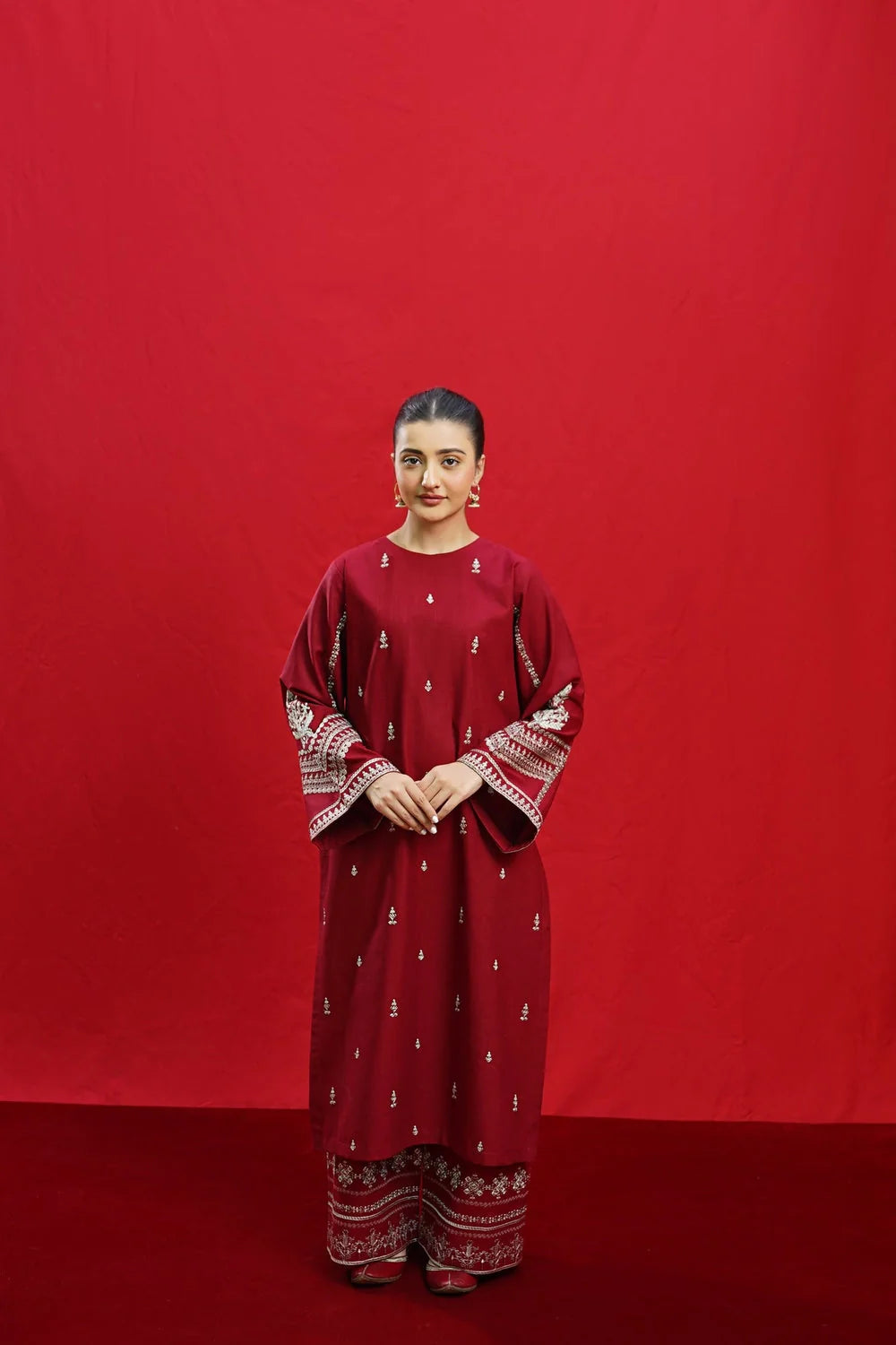 ZARA SHAH JAHAN - 3PC LAWN EMBROIDERED