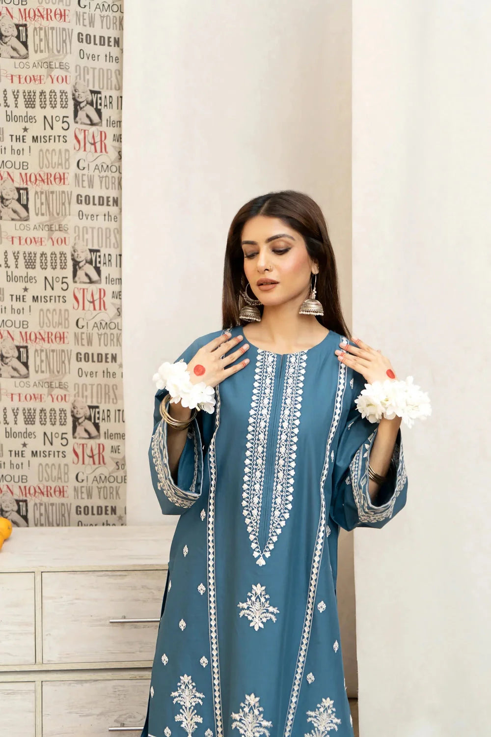 ZARA SHAH JAHAN - 3PC LAWN EMBROIDERED