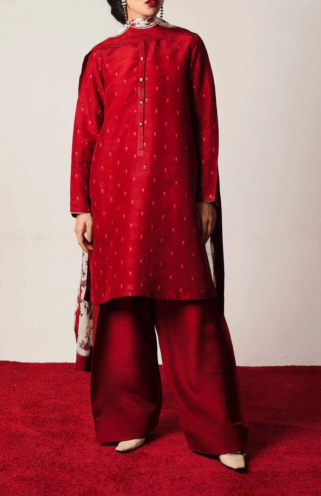 ZARA SHAH JAHAN - 3PC LAWN EMBROIDERED