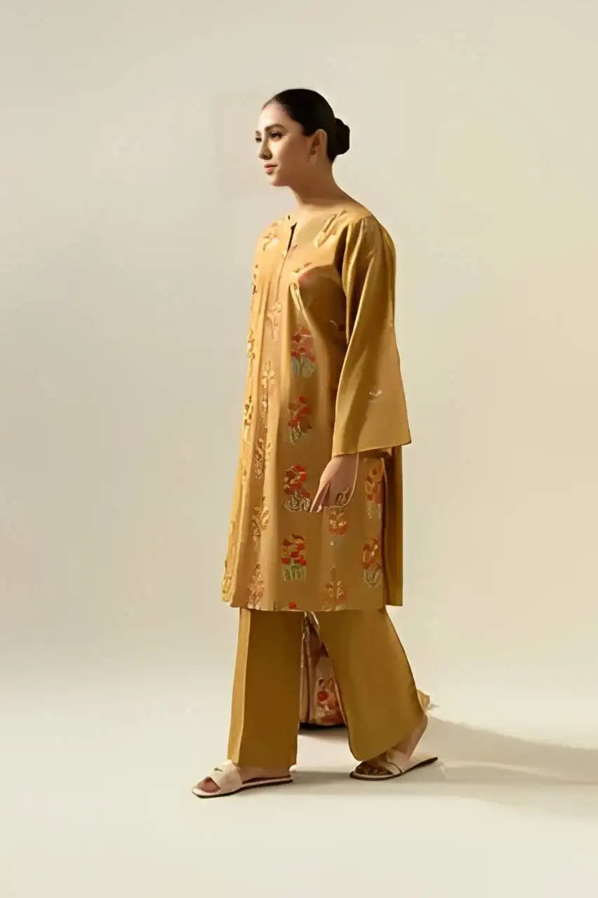 ZARA SHAH JAHAN - 3PC LAWN EMBROIDERED